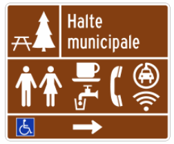 Halte routière municipale