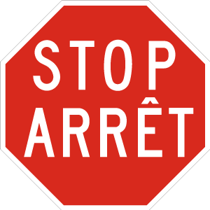 Stop Arrêt