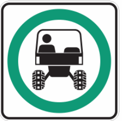 Trajet obligatoire pour autoquads