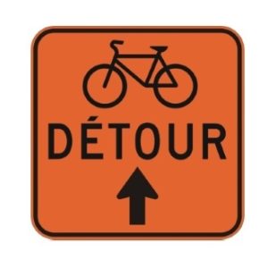 Détour : tout droit