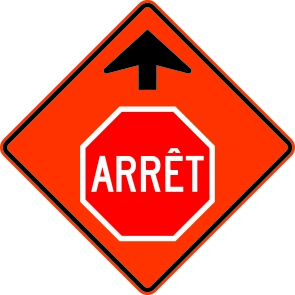 Signal avancé d'arrêt